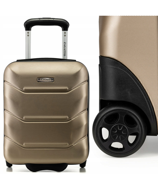 Mažas kabininis lagaminas WIZZAIR su ratukais 40x30x20cm rankinis bagažas ZAGATTO