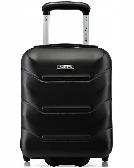 Mažas kabininis lagaminas ant ratukų WIZZAIR 40x30x20cm rankinis bagažas ZAGATTO
