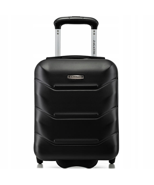 Mažas kabininis lagaminas ant ratukų WIZZAIR 40x30x20cm rankinis bagažas ZAGATTO