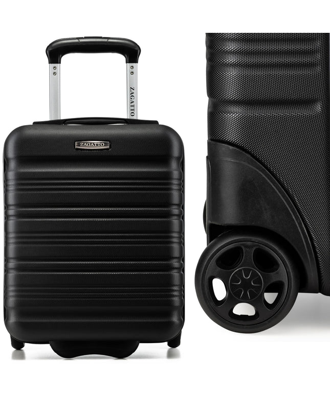 Mažas kabininis lagaminas WIZZAIR su ratukais 40x30x20cm rankinis bagažas ZAGATTO
