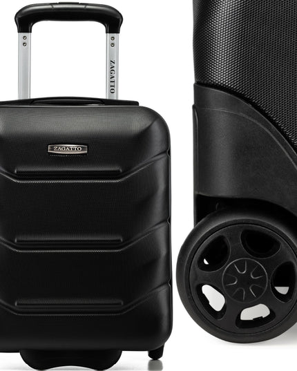 Mažas kabininis lagaminas WIZZAIR su ratukais 40x30x20cm rankinis bagažas ZAGATTO