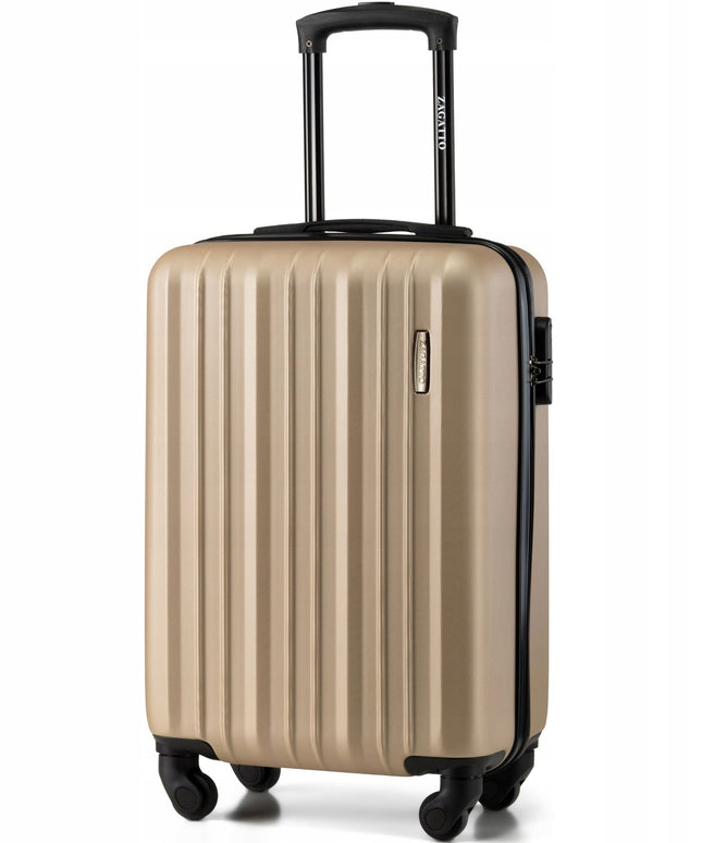 Kietas kabininis lagaminas su ratukais, 34,3 l, ZAGATTO