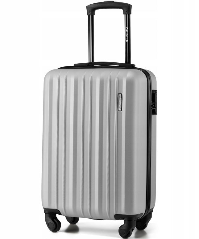 Kietas kabininis lagaminas su ratukais, 34,3 l, ZAGATTO