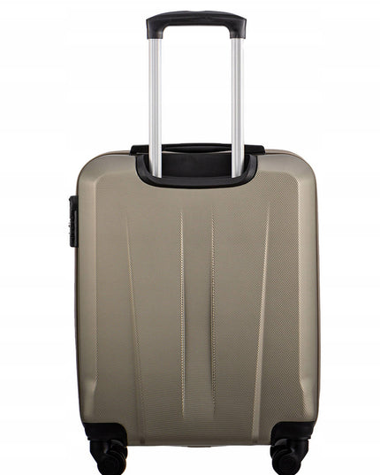 Rankinio dydžio lagaminas Puccini Paris 38 l - Šampano