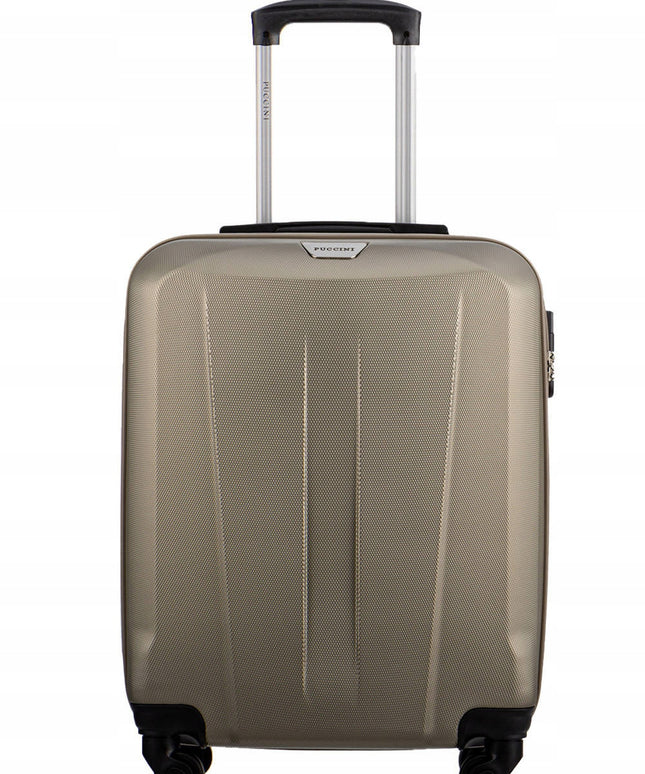 Rankinio dydžio lagaminas Puccini Paris 38 l - Šampano