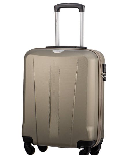 Rankinio dydžio lagaminas Puccini Paris 38 l - Šampano