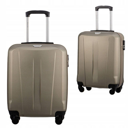 Rankinio dydžio lagaminas Puccini Paris 38 l - Šampano