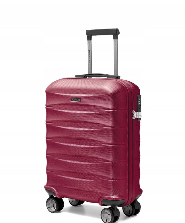 Mažas lagaminas Puccini Cairo 31 l - bordo