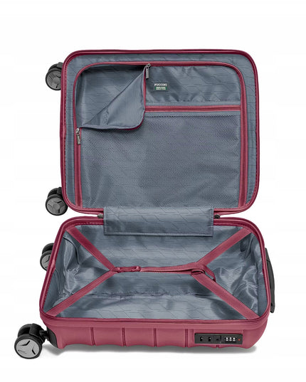 Mažas lagaminas Puccini Cairo 31 l - bordo