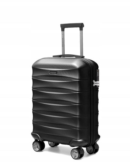 Mažas lagaminas Puccini Cairo 31 l - juodas