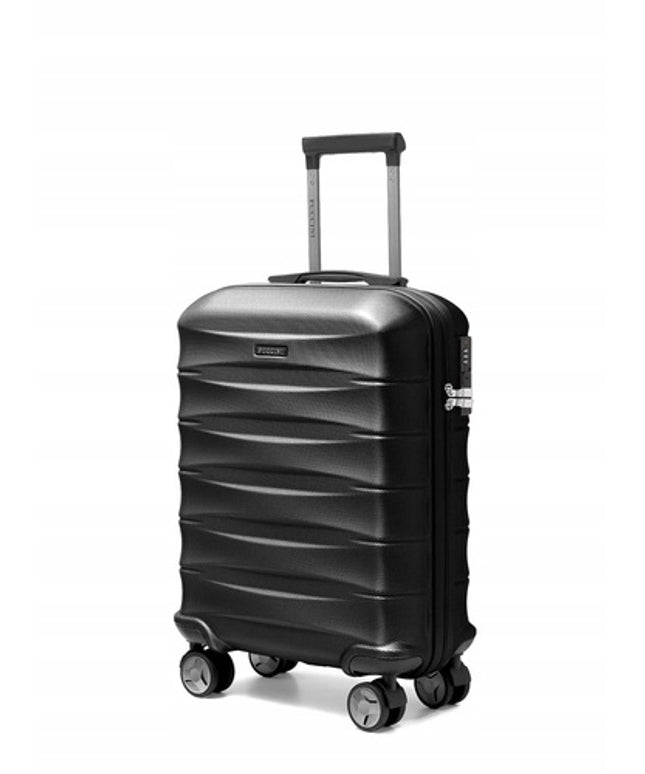 Mažas lagaminas Puccini Cairo 31 l - juodas