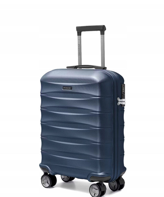 Mažas lagaminas Puccini Cairo - tamsiai mėlynas