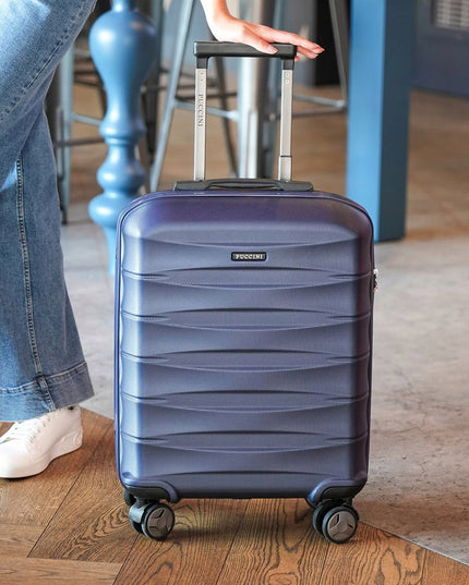 Mažas lagaminas Puccini Cairo - tamsiai mėlynas