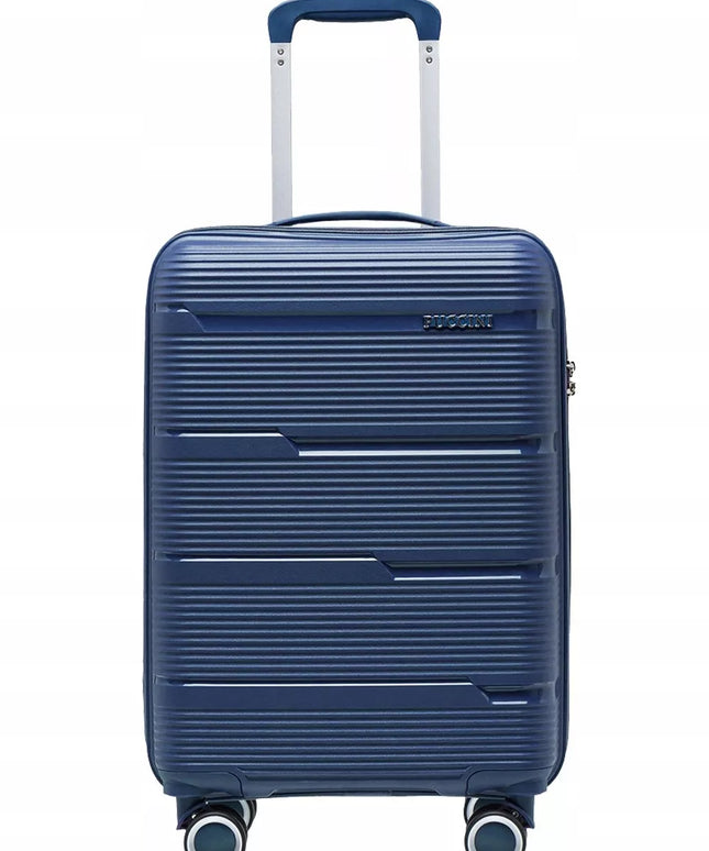 Mažas lagaminas Puccini Casablanca 36 l - tamsiai mėlynas