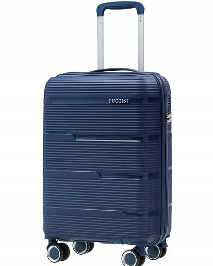 Mažas lagaminas Puccini Casablanca 36 l - tamsiai mėlynas