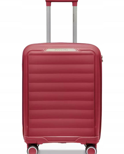 Mažas lagaminas Puccini Turin 29 l - raudonas
