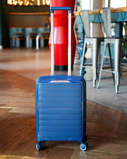 Mažas lagaminas Puccini Turin 54 x 21 x 39 cm - tamsiai mėlynas