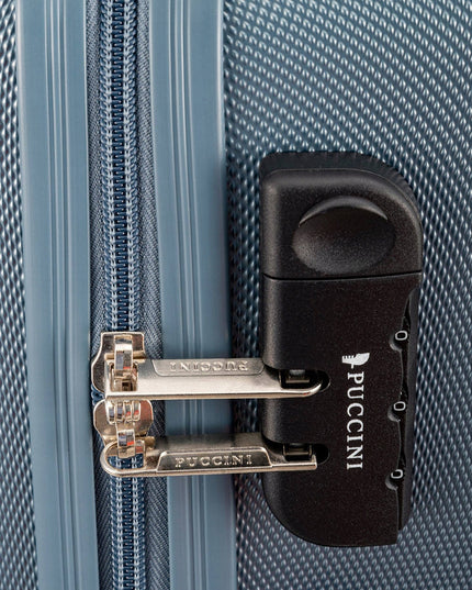 Mažas rankinis lagaminas Puccini Paris - mėlynas