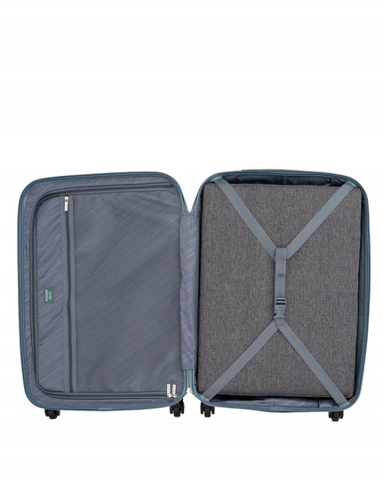 Mažas rankinis lagaminas Puccini Paris - mėlynas