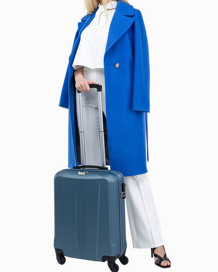 Mažas rankinis lagaminas Puccini Paris - mėlynas