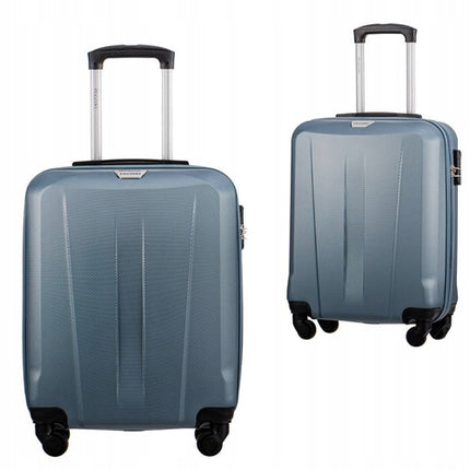 Mažas rankinis lagaminas Puccini Paris - mėlynas