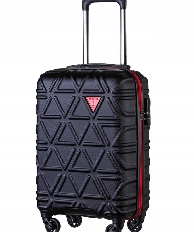 Mažas kietas lagaminas Puccini California - juodas