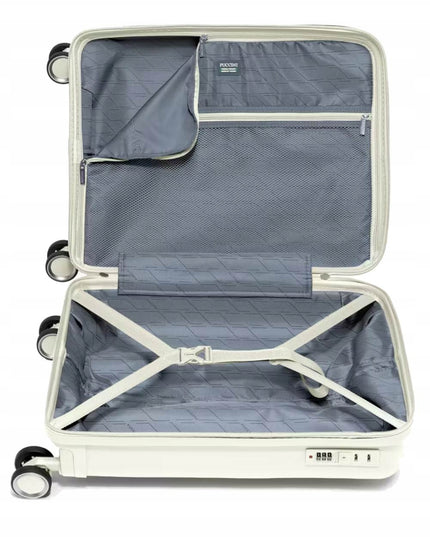 Mažas kietas lagaminas iš polipropileno Puccini Turin - baltas