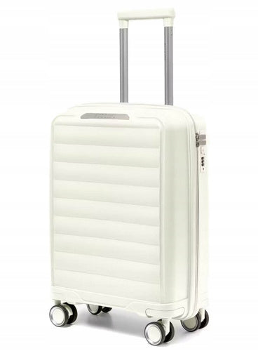 Mažas kietas lagaminas iš polipropileno Puccini Turin - baltas