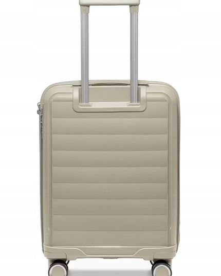 Mažas polipropileno lagaminas Puccini Turin - smėlio spalvos