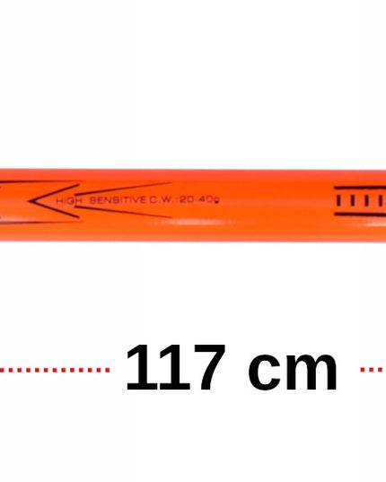 Meškerė POLE BAT STRONG X 700 plūdinei, užmetimo svoris 20-40 g, 7 m