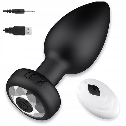 Vibrantis analinis kištukas, analinis vibratorius su pulteliu, analinis kištukas, erotiniai atributai