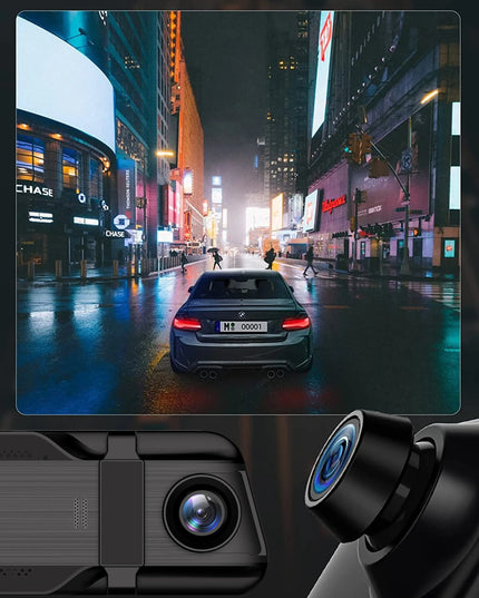 Automobilinis vaizdo registratorius Blow F610 Full HD 1920x1080 140° su atbulinės eigos kamera