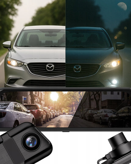 Automobilinis vaizdo registratorius Blow F610 Full HD 1920x1080 140° su atbulinės eigos kamera