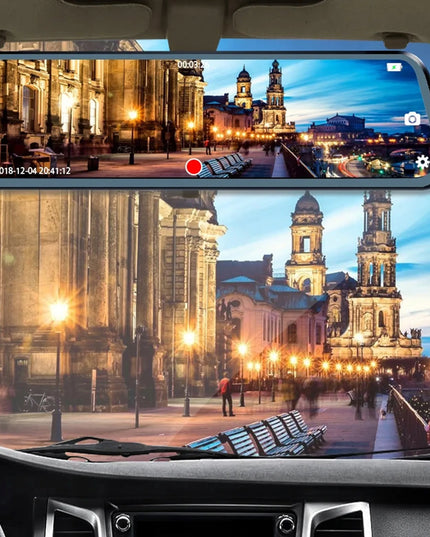 Automobilinis vaizdo registratorius Blow F610 Full HD 1920x1080 140° su atbulinės eigos kamera