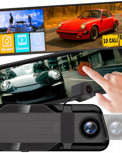 Automobilinis vaizdo registratorius Blow F610 Full HD 1920x1080 140° su atbulinės eigos kamera