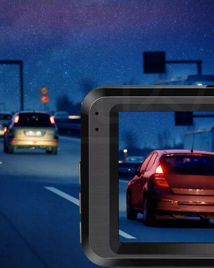Automobilinis videoregistratorius Feegar Patrol su atbulinės eigos kamera, HDR ir Sony sensoriumi