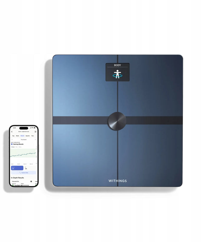 Išmaniosios svarstyklės Withings Body Smart, juodos