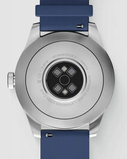 Withings ScanWatch 2 – sveikatą stebintis išmanusis laikrodis, EKG, 42 mm