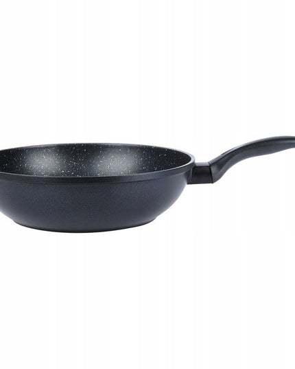 Wok GRANITINIS, gili keptuvė kepimui ir troškinimui, ORION GRANDE 30 cm