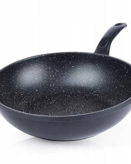GRANITINĖ „Wok“ gili keptuvė kepimui ir troškinimui ORION GRANDE 30 cm