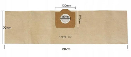 10 vnt. maišeliai, filtras Karcher 6.959-130.0/6.414-552.0 Karcher dulkių siurblio rinkinys