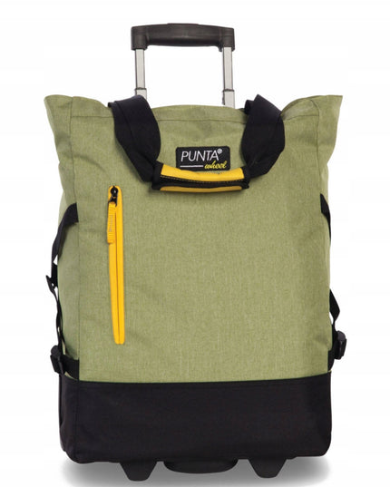 Parduotuvės vežimėlis Punta Wheel Classic 33 l - laimo
