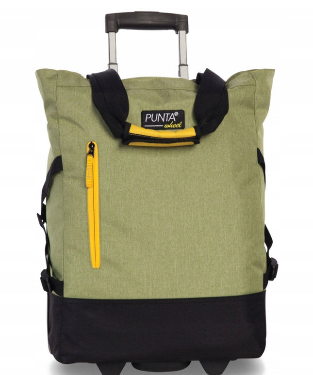 Parduotuvės vežimėlis Punta Wheel Classic 33 l - laimo