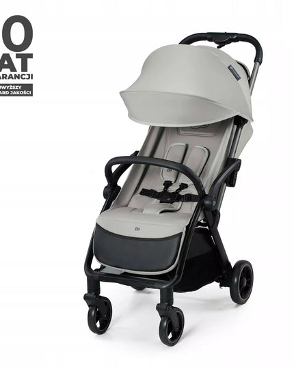 Sportinis vežimėlis Kinderkraft APINO, 22 kg, lengvas ir sulankstomas, pilkas