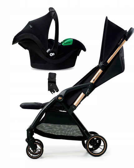 Sportinis vežimėlis Kinderkraft APINO, 22 kg, lengvas ir sulankstomas, pilkas