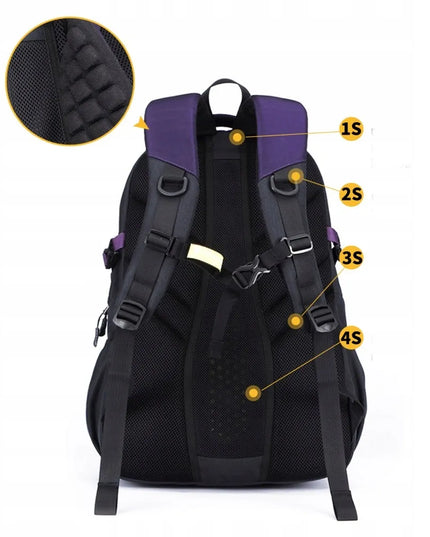 Aoking SN57605 miesto kuprinė, 27 l, violetinė