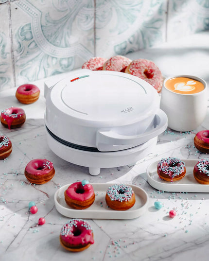 Spurgų kepimo aparatas, donut maker 5cm, 1500W, nelimpanti danga