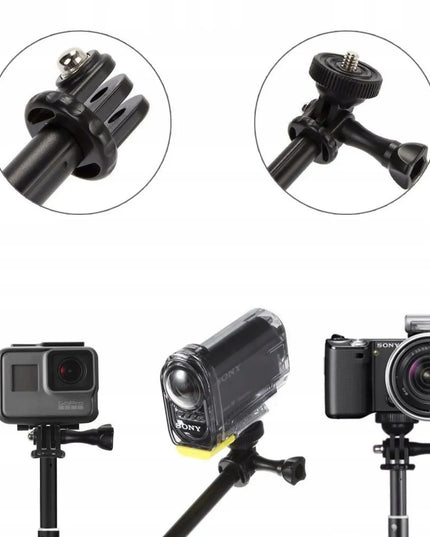 Monopodas ir laikiklis „GoPro Hero“ 8, 9, 10, 11, 12, 13