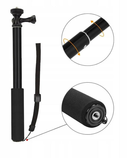 Monopodas ir laikiklis „GoPro Hero“ 8, 9, 10, 11, 12, 13