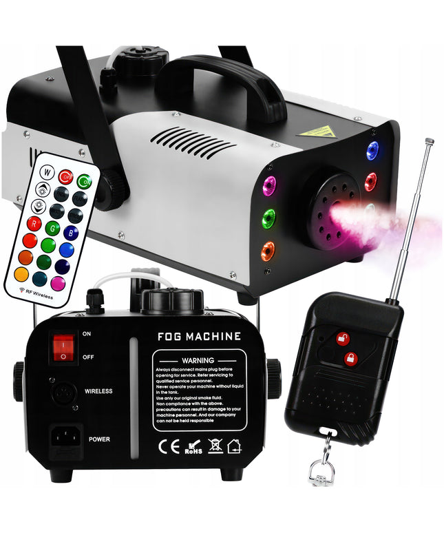 MusicMate DM-2 900W Galingas dūmų/rūko generatorius su pulteliu